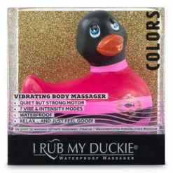 Bigteaze Toys I Rub My Duckie 2.0 Colors - Zwart -Clitoris Vibrators Verkoop i rub my duckie 2 0 colors zwart verpakt