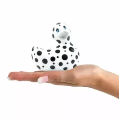 Bigteaze Toys I Rub My Duckie 2.0 Happiness - Wit / Zwart -Clitoris Vibrators Verkoop i rub my duckie 2 0 happiness wit zwart hand 1