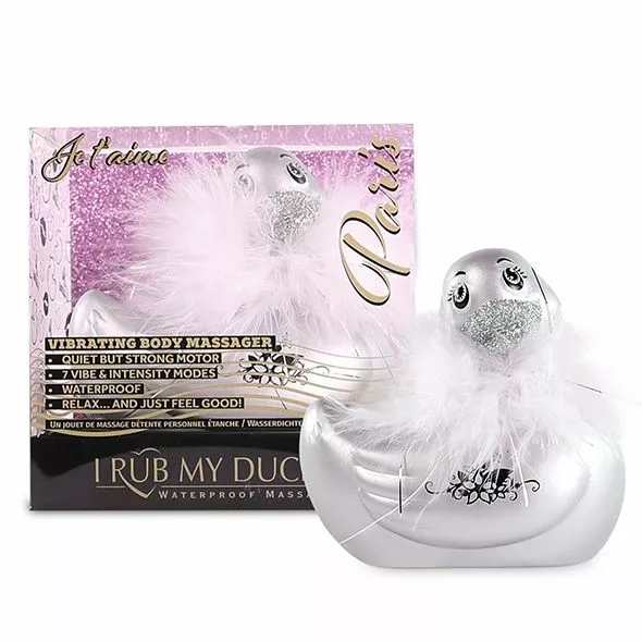 Bigteaze Toys I Rub My Duckie 2.0 Paris - Silver 7 Bigteaze Toys I Rub My Duckie 2.0 Paris - Silver - Afbeelding 5