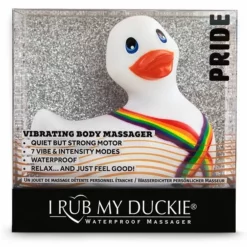 Bigteaze Toys I Rub My Duckie 2.0 Pride - Wit -Clitoris Vibrators Verkoop i rub my duckie 2 0 pride wit doos