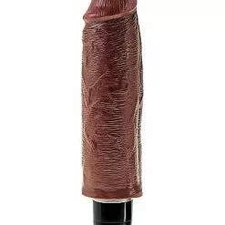 King Cock Stiffy Realistische Vibrator 19 Cm-Huidskleur -Clitoris Vibrators Verkoop king cock stiffy realistische vibrator 19 cm bruin los