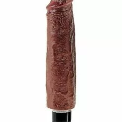 King Cock Stiffy Realistische Vibrator 21 Cm-Huidskleur -Clitoris Vibrators Verkoop king cock stiffy realistische vibrator 21 cm bruin los