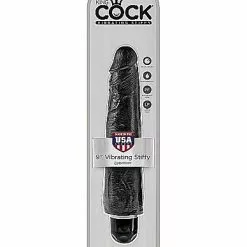 King Cock Stiffy Realistische Vibrator 29 Cm-Zwart -Clitoris Vibrators Verkoop king cock stiffy realistische vibrator 29 cm zwart verpakt