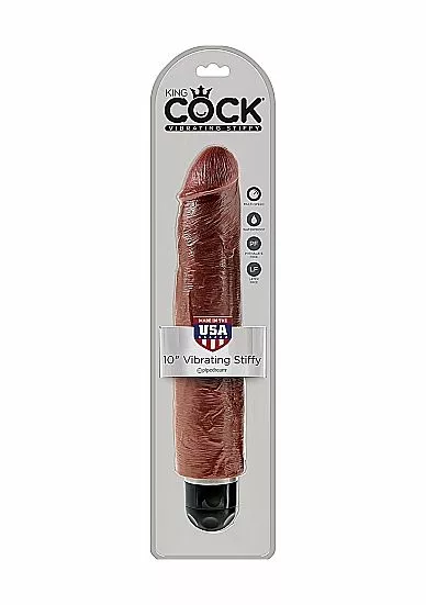 King Cock Stiffy Realistische Vibrator 30 Cm-Huidskleur 7 King Cock Stiffy Realistische Vibrator 30 Cm-Huidskleur - Afbeelding 5