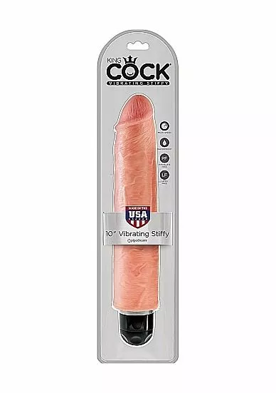 King Cock Stiffy Realistische Vibrator 30 Cm-Huidskleur 5 King Cock Stiffy Realistische Vibrator 30 Cm-Huidskleur - Afbeelding 3