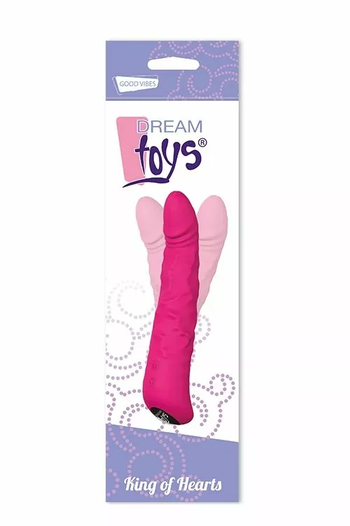 Dreamtoys King Of Hearts G-Spot Vibrator Met Roterende Top 4 Dreamtoys King Of Hearts G-Spot Vibrator Met Roterende Top - Afbeelding 2