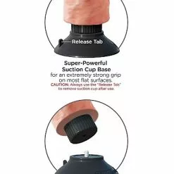 King Cock Realistische Vibrator 17.5 Cm 12 King Cock Realistische Vibrator 17.5 Cm -Clitoris Vibrators Verkoop king cock realistische vibrator 21 cm3