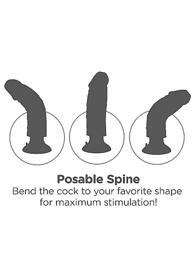 King Cock Realistische Vibrator 17.5 Cm 5 King Cock Realistische Vibrator 17.5 Cm - Afbeelding 3