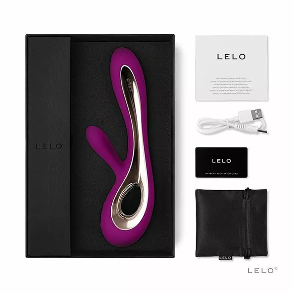Lelo Vibrator Soraya 2 Deep Roze 5 Lelo Vibrator Soraya 2 Deep Roze - Afbeelding 3