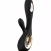 Lelo Wave Vibrator Soraya - Zwart -Clitoris Vibrators Verkoop lelo wave vibrator soraya zwart