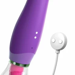 Pipedream Likkende Vagina Zuiger - Paars -Clitoris Vibrators Verkoop likkende vagina zuiger paars usb scaled