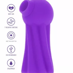 ToyJoy Luchtdruk Vibrator Dance The Night Away - Paars -Clitoris Vibrators Verkoop luchtdruk vibrator dance the night away paars 6