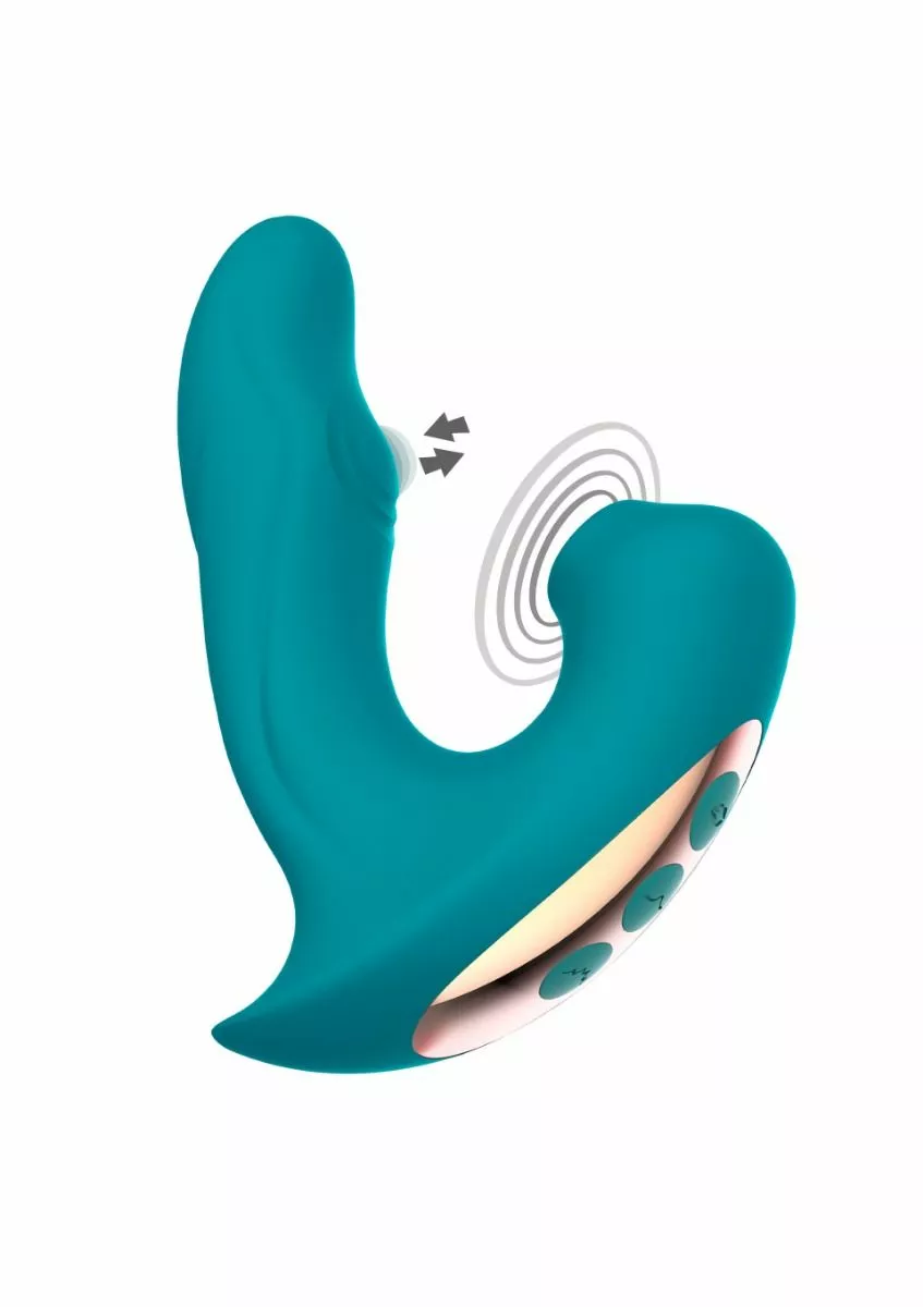 Xocoon Luchtdruk Vibrator Eternal Love Vibe - Groen 3 Xocoon Luchtdruk Vibrator Eternal Love Vibe - Groen