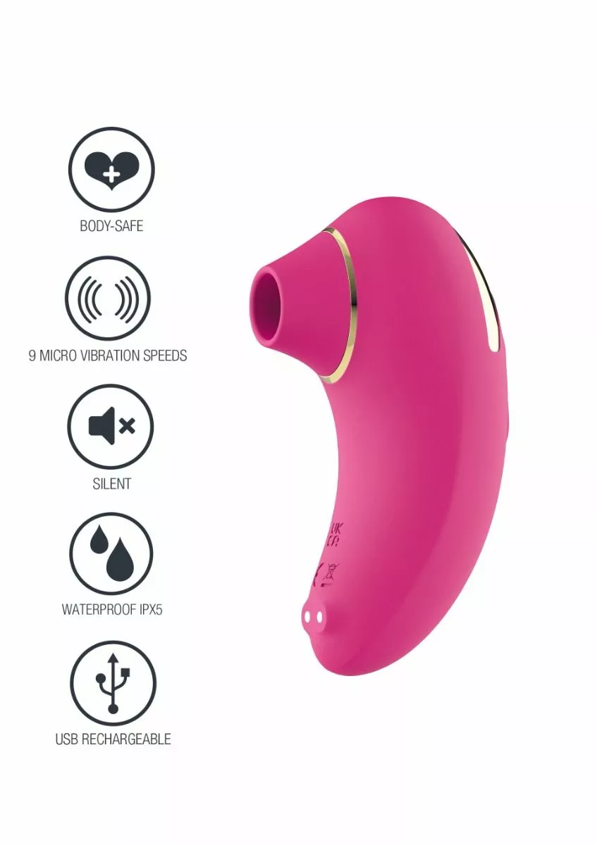 Xocoon Luchtdrukvibrator Infinite Love - Roze 9 Xocoon Luchtdrukvibrator Infinite Love - Roze - Afbeelding 7