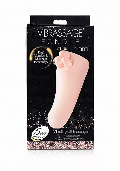 XR Brands Masserende Clitoris Stimulator Fondle - Roze 4 XR Brands Masserende Clitoris Stimulator Fondle - Roze - Afbeelding 2