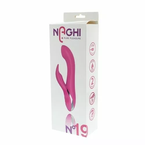 Naghi No. 19 Rabbit Vibrator Roze 4 Naghi No. 19 Rabbit Vibrator Roze - Afbeelding 2