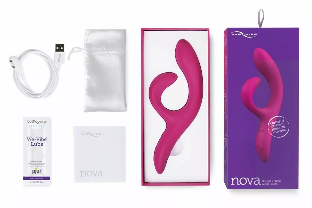 We-Vibe Nova 2 Rabbit Vibrator 5 We-Vibe Nova 2 Rabbit Vibrator - Afbeelding 3