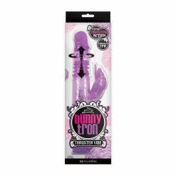 NS Novelties Stotende Rabbit Vibrator Paars - Bunny Tron 5 NS Novelties Stotende Rabbit Vibrator Paars - Bunny Tron -Clitoris Vibrators Verkoop nsn 0255 15 bunnytron thruster vibe purple box2 low