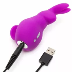 Oplaadbare Clitoris Stimulator Happy Rabbit - Mini Ears -Clitoris Vibrators Verkoop oplaadbare clitoris stimulator happy rabbit mini ears usb