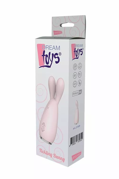 Dreamtoys Oplaadbare Clitoris Stimulator Tickling Bunny 4 Dreamtoys Oplaadbare Clitoris Stimulator Tickling Bunny - Afbeelding 2