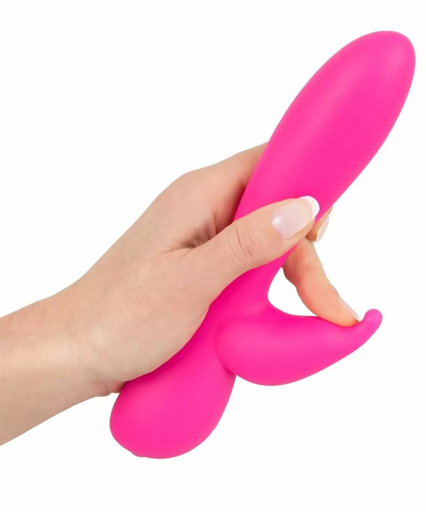 Sweet Smile Oplaadbare Rabbit - Roze 7 Sweet Smile Oplaadbare Rabbit - Roze - Afbeelding 6