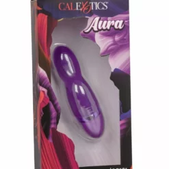 California Exotic Opleg Vibrator Aura Teaser - Paars -Clitoris Vibrators Verkoop opleg vibrator aura teaser paars verpakt