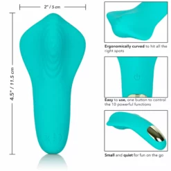 California Exotic Opleg Vibrator Slay Pleaser - Groen -Clitoris Vibrators Verkoop opleg vibrator slay pleaser groen afm scaled