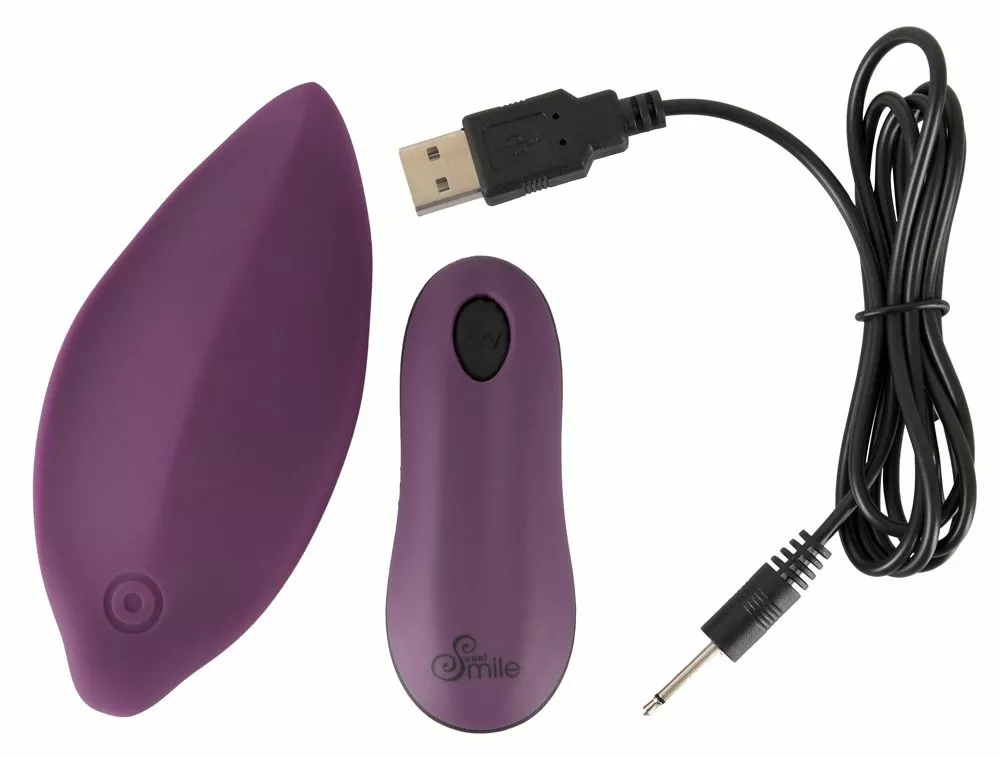 Sweet Smile Panty Vibrator Met Afstandsbediening - Paars 9 Sweet Smile Panty Vibrator Met Afstandsbediening - Paars - Afbeelding 7