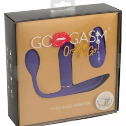 GoGasm Pussy And Ass Vibrator - Paars -Clitoris Vibrators Verkoop pussy and ass vibrator paars