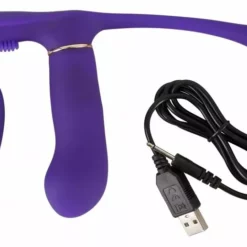 GoGasm Pussy And Ass Vibrator - Paars -Clitoris Vibrators Verkoop pussy and ass vibrator paars compleet