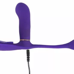 GoGasm Pussy And Ass Vibrator - Paars -Clitoris Vibrators Verkoop pussy and ass vibrator paars usb