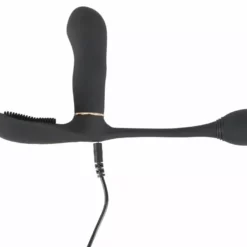 GoGasm Pussy And Ass Vibrator - Zwart -Clitoris Vibrators Verkoop pussy and ass vibrator zwart usb