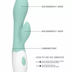 Toyz4lovers Rabbit G-spot Vibrator Molding Petal - Groen -Clitoris Vibrators Verkoop rabbit g spot vibrator molding petal groen 4