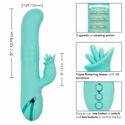 Calexotics Boundless Rabbit Vibrator Bel Air Bombshell - Blauw -Clitoris Vibrators Verkoop rabbit vibrator bel air bombshell blauw 3