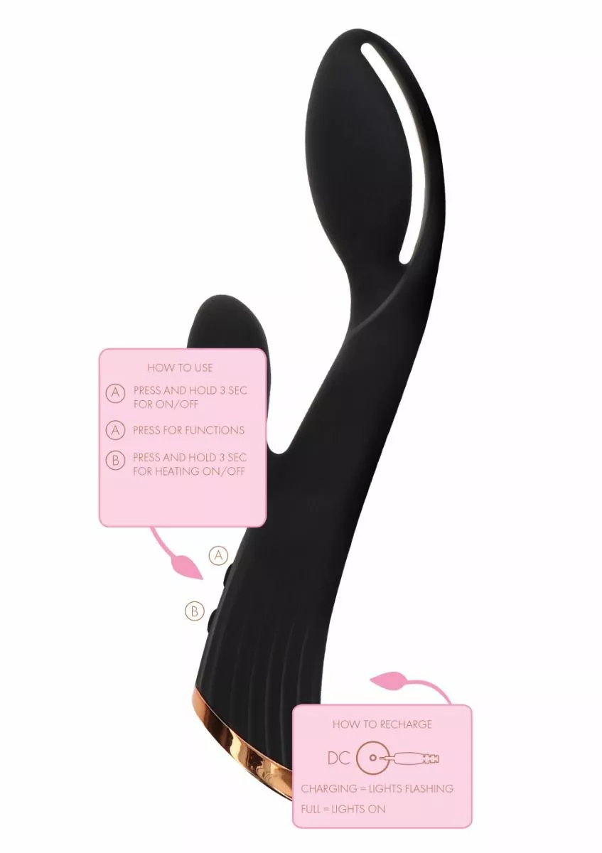 ToyJoy Rabbit Vibrator Cassia Xtra Intense 8 ToyJoy Rabbit Vibrator Cassia Xtra Intense - Afbeelding 6