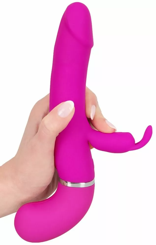 XOUXOU Rabbit Vibrator Cumshot - Roze 6 XOUXOU Rabbit Vibrator Cumshot - Roze - Afbeelding 4