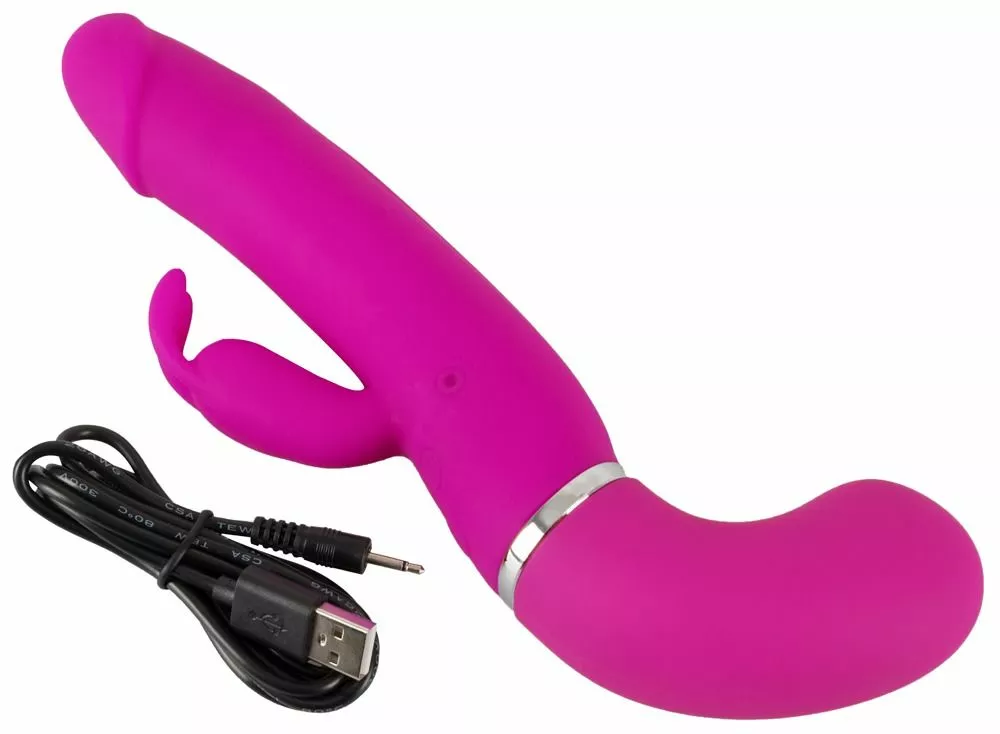XOUXOU Rabbit Vibrator Cumshot - Roze 8 XOUXOU Rabbit Vibrator Cumshot - Roze - Afbeelding 6