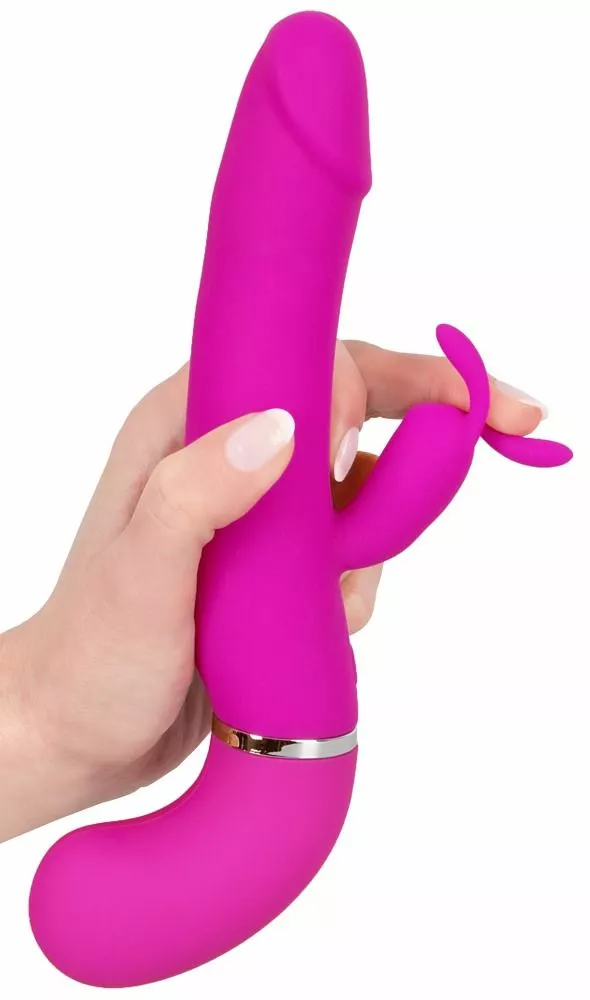 XOUXOU Rabbit Vibrator Cumshot - Roze 9 XOUXOU Rabbit Vibrator Cumshot - Roze - Afbeelding 7