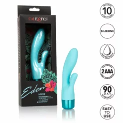 California Exotic Rabbit Vibrator Eden Lover - Blauw (OP=OP) 15 California Exotic Rabbit Vibrator Eden Lover - Blauw (OP=OP) -Clitoris Vibrators Verkoop rabbit vibrator eden lover blauw opties scaled
