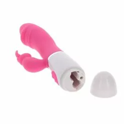 ToyJoy Rabbit Vibrator Funky Roze 8 ToyJoy Rabbit Vibrator Funky Roze -Clitoris Vibrators Verkoop rabbit vibrator funky roze onderkant