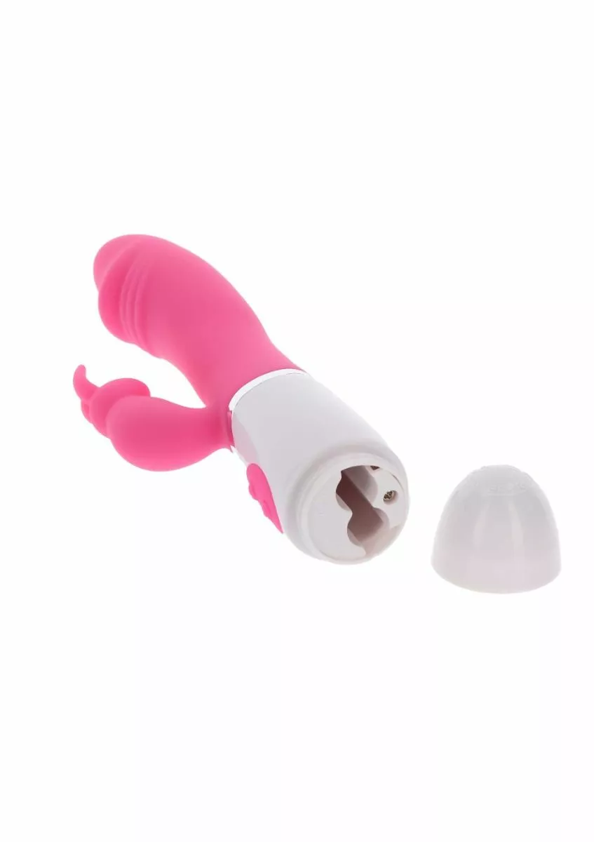 ToyJoy Rabbit Vibrator Funky Roze 5 ToyJoy Rabbit Vibrator Funky Roze - Afbeelding 3