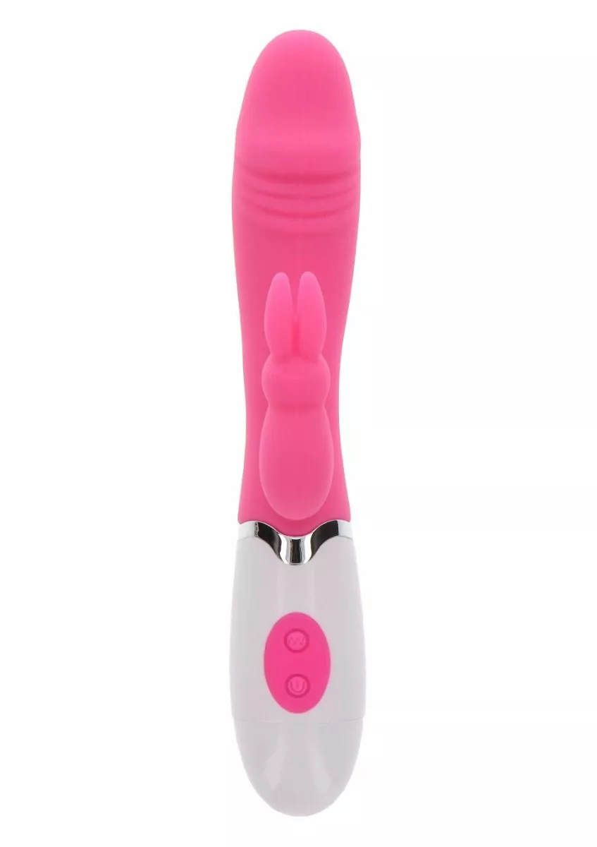 ToyJoy Rabbit Vibrator Funky Roze 6 ToyJoy Rabbit Vibrator Funky Roze - Afbeelding 4