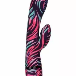 California Exotic Rabbit Vibrator Menage A Moi- Multicolor