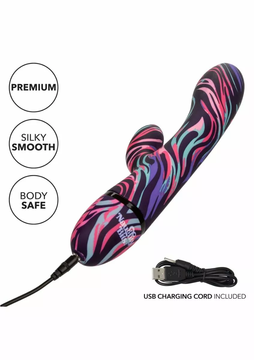 California Exotic Rabbit Vibrator Menage A Moi- Multicolor 9 California Exotic Rabbit Vibrator Menage A Moi- Multicolor - Afbeelding 7