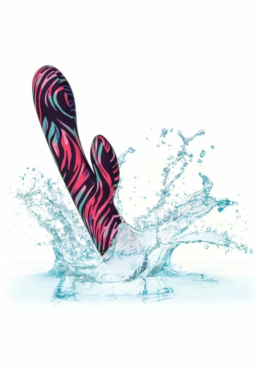California Exotic Rabbit Vibrator Menage A Moi- Multicolor 11 California Exotic Rabbit Vibrator Menage A Moi- Multicolor - Afbeelding 9