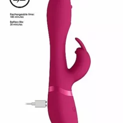 Vive Rabbit Vibrator Mira - Roze -Clitoris Vibrators Verkoop rabbit vibrator mira roze usb