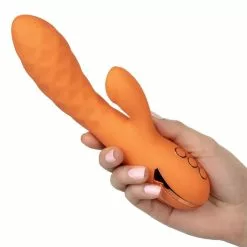 Calexotics Boundless Rabbit Vibrator Newport Beach Babe - Oranje 11 Calexotics Boundless Rabbit Vibrator Newport Beach Babe - Oranje -Clitoris Vibrators Verkoop rabbit vibrator newport beach babe oranje 3