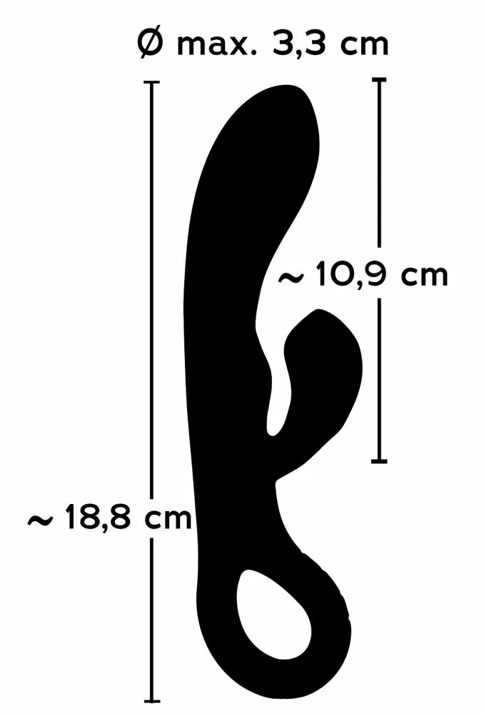 You2Toys Rabbit Vibrator Petit - Paars 5 You2Toys Rabbit Vibrator Petit - Paars - Afbeelding 3