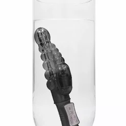 Shots Toys Rabbit Vibrator Rotating Bubbles - Zwart -Clitoris Vibrators Verkoop rabbit vibrator rotating bubbles zwart waterproof