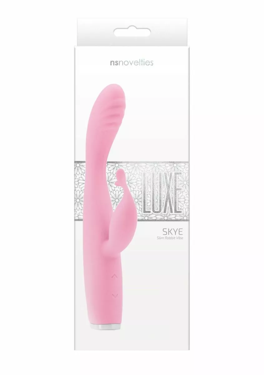 NS Novelties Rabbit Vibrator Skye - Roze 5 NS Novelties Rabbit Vibrator Skye - Roze - Afbeelding 3